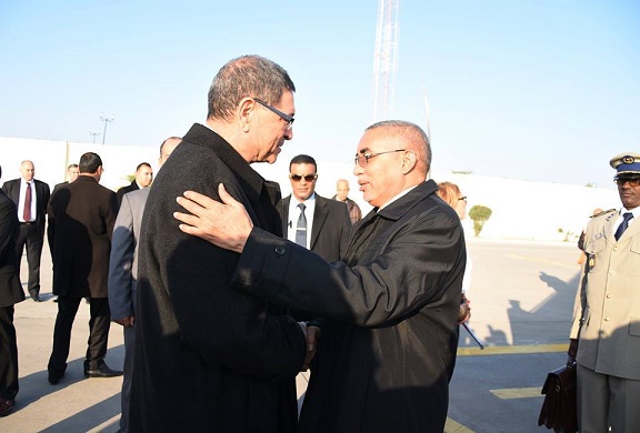 رئيس الحكومة يستقبل الوزير الأول الموريتاني